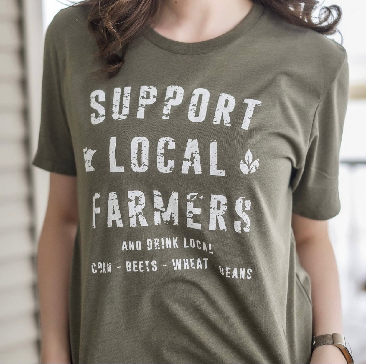 Support Local Farmers tee