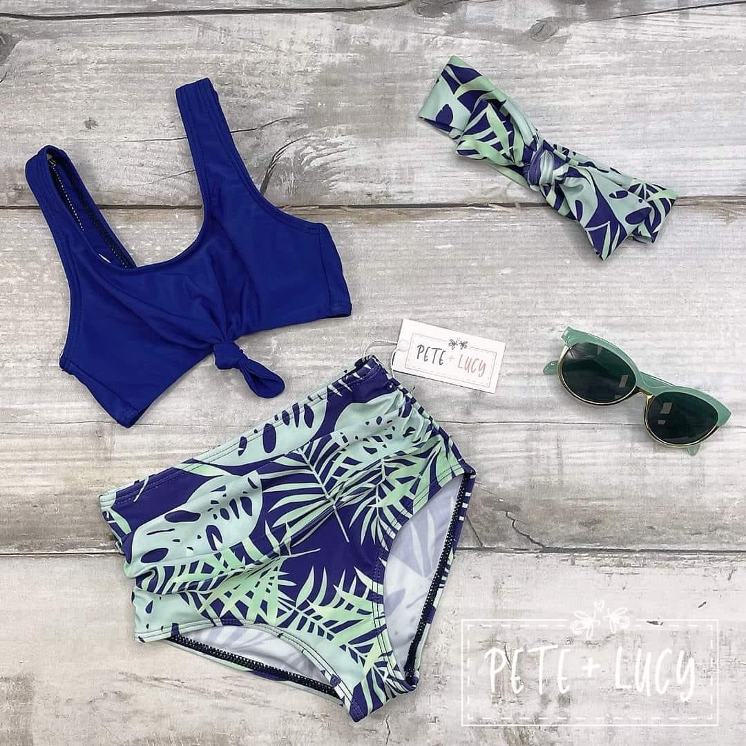 Tropical swim suit
